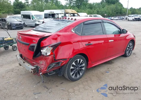 2016 Nissan Sentra Fe+ S/S/Sl/Sr/Sv z USA, uszkodzony, nr VIN 3N1AB7AP8GY278196